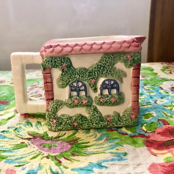 Vintage Avon House Ceramic Tea Set  Sugar Bowl, Creamer - Hard to Find - Picture 7 of 9